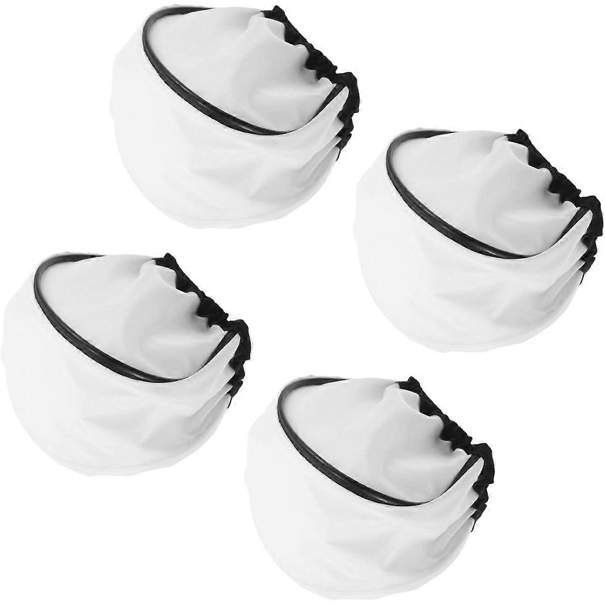 Speedlight Flash Diffuser Softbox 4Pcs Portable 3.9X3.7 Inch Fabric Camera Light Modifier for