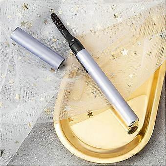 Elektrische Wimpernzange Schnelle Erwärmung Natürlicher Wimpernlockenstab Temperaturverstellbares Make-up Wimpernlocken Stift 2022