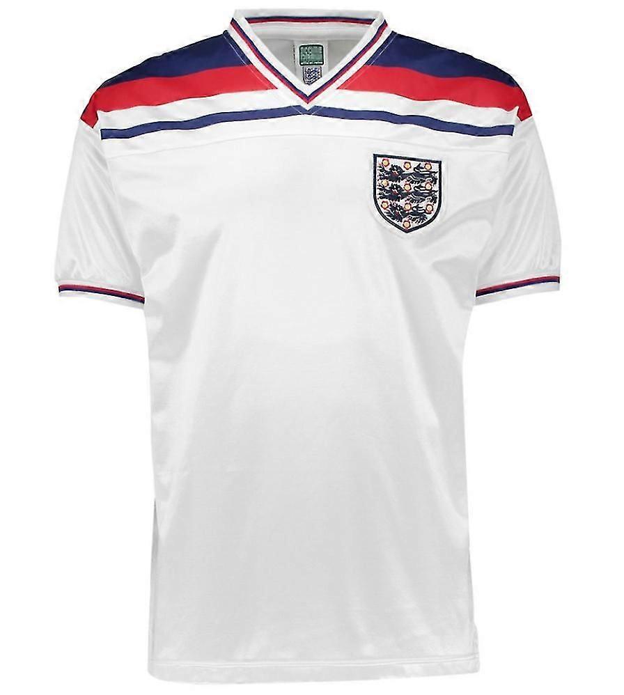 Score Draw Angleterre 1982 maison Shirt