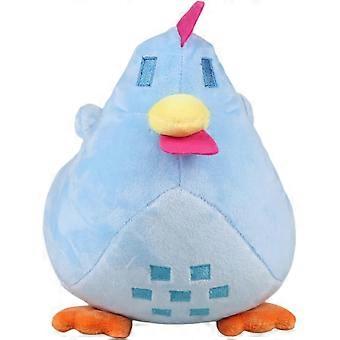 Kyllingeplys Puder, 7,9" Stardew Plysdyr Valley Hen Legetøj til Game Fans Gave, Skåret Blødt Udstoppet Dyr Pude Dukke Til Børn Voksne Hjemmeindretning Merch (S
