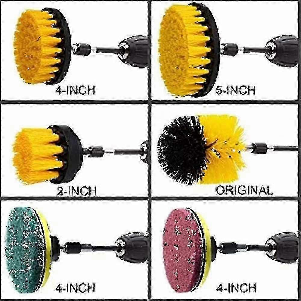 Scrubber Brush Kit, Brush Attachment