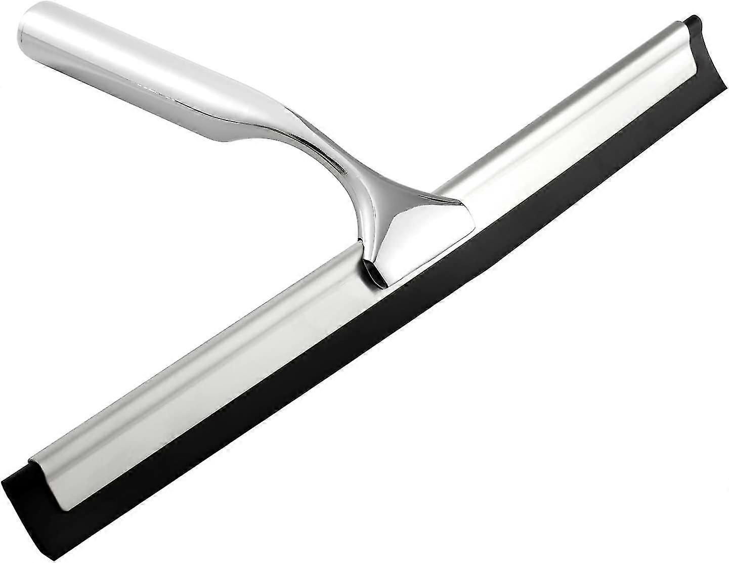 Stainless Steel Shower Squeegee, Window Squeegee Silicone Squeegee Shower Bath