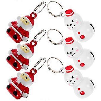 Pet Collar Bell Copper Christmas Decorative Bells for 24Pcs Hanging Use
