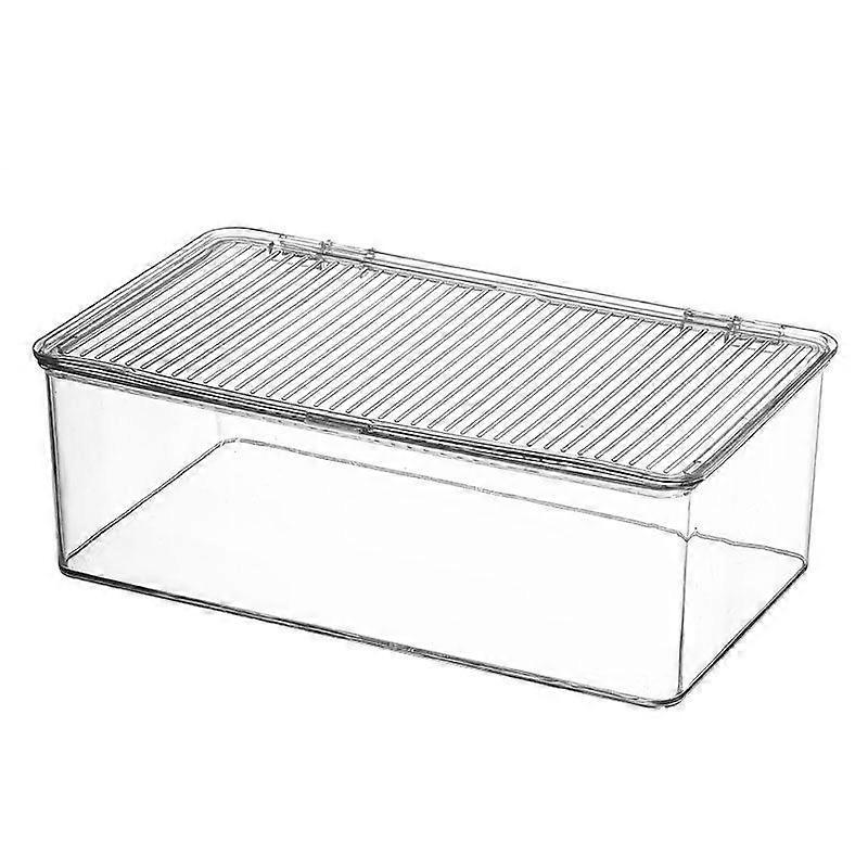 Stackable Kitchen Storage Container, Extra Large Plastic Storage Boxes for the Kitchen,
