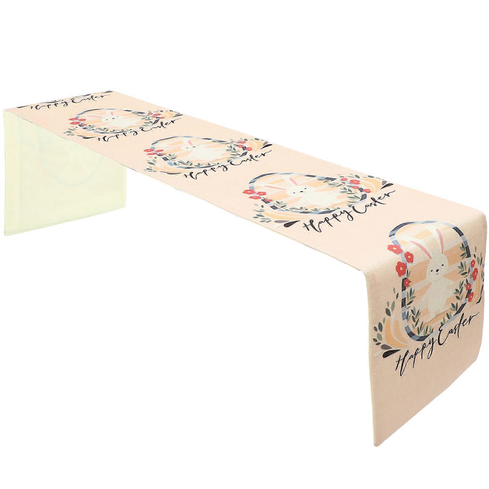 Banquet Table Cover Easter Party Table Runner for Decoration Use