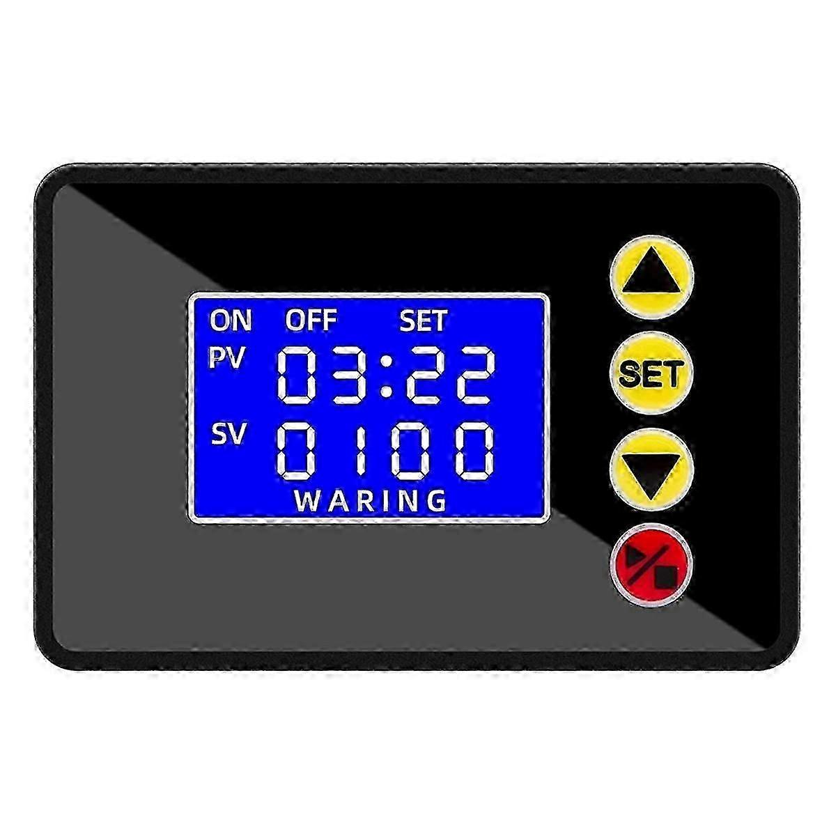 Programmable Digital Switch Relay Control Time Controller Delay Relay Cycle Timing On/Off DC 12V XW