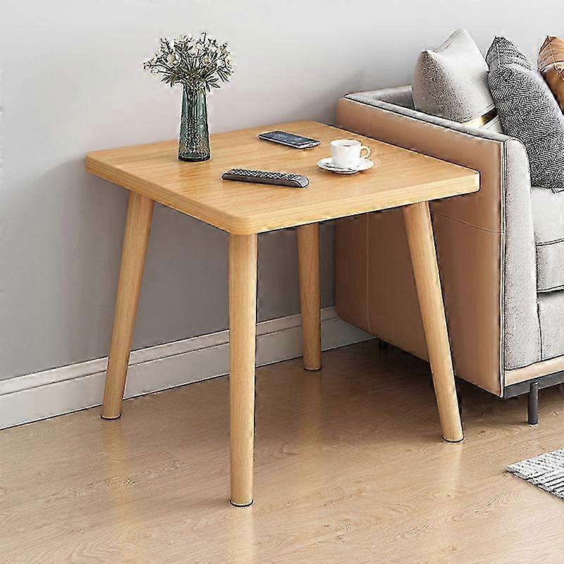 Small Square Table 40cm Light Walnut