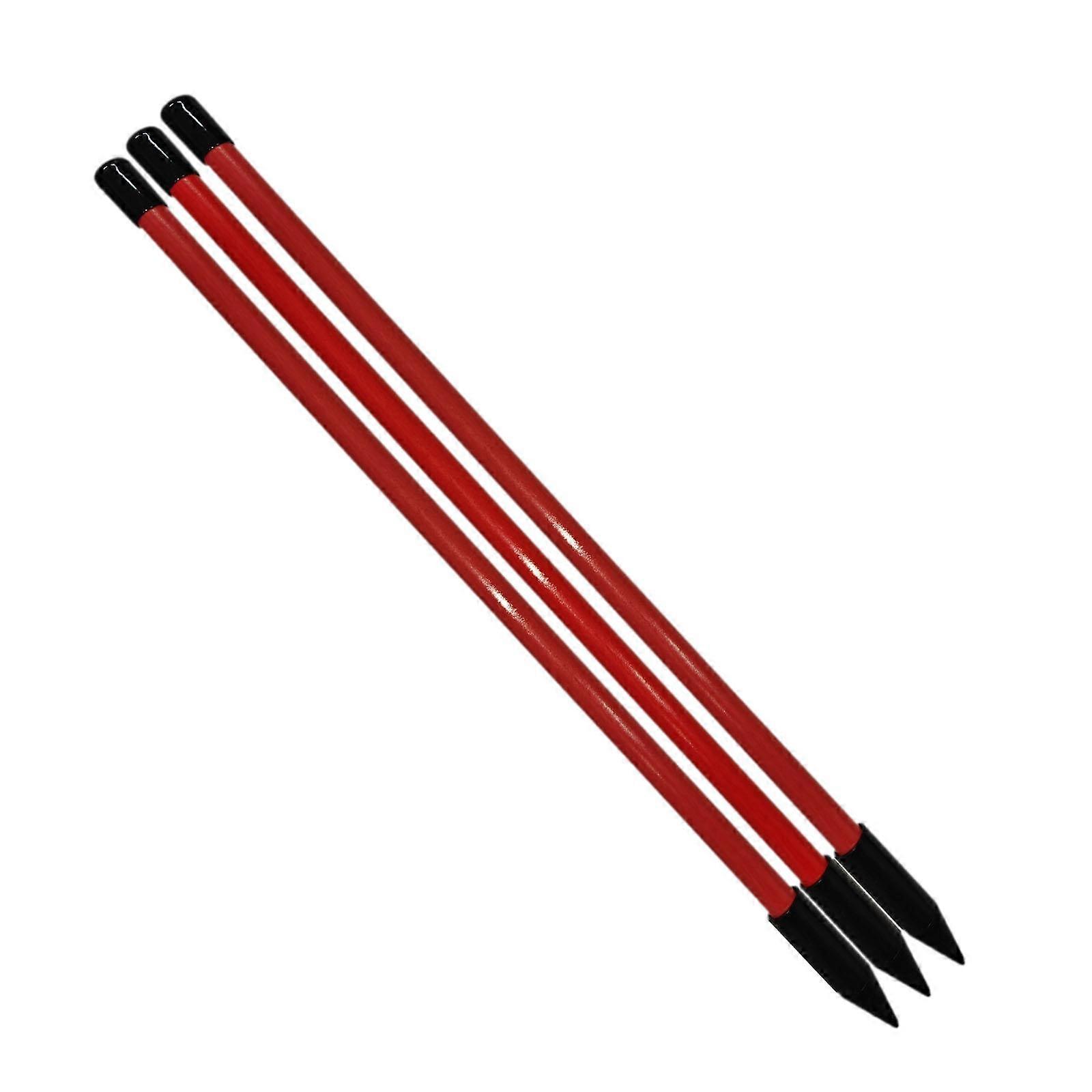 3x Golf Alignment Rods Posture Correction Direction Indicator Portable Practice