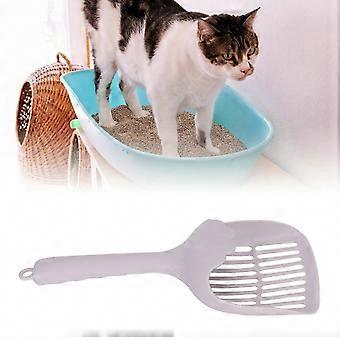 Scoop Cat Litter and Waste with Ergonomic Handle Shovel and Rounded Arc Edge