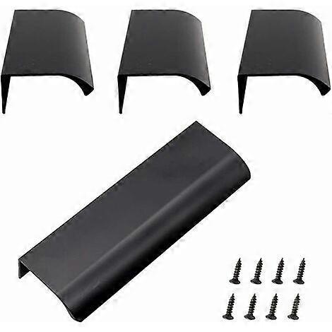 Modern Concealed Tab Pulls Corrosion-resistant Aluminum
