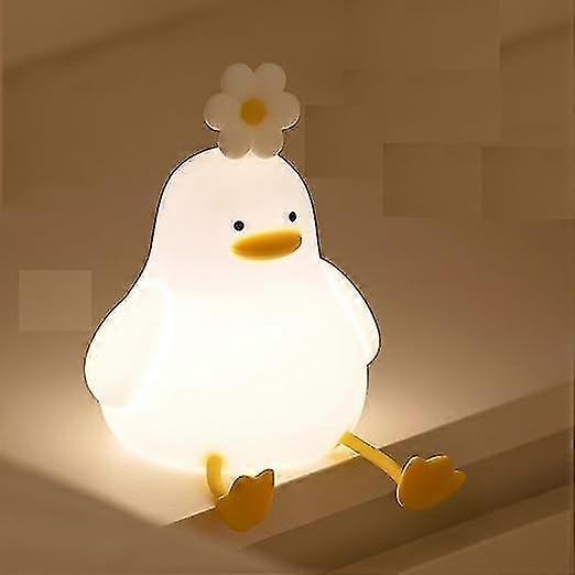 Duck-Shaped Touch-Control Night Light