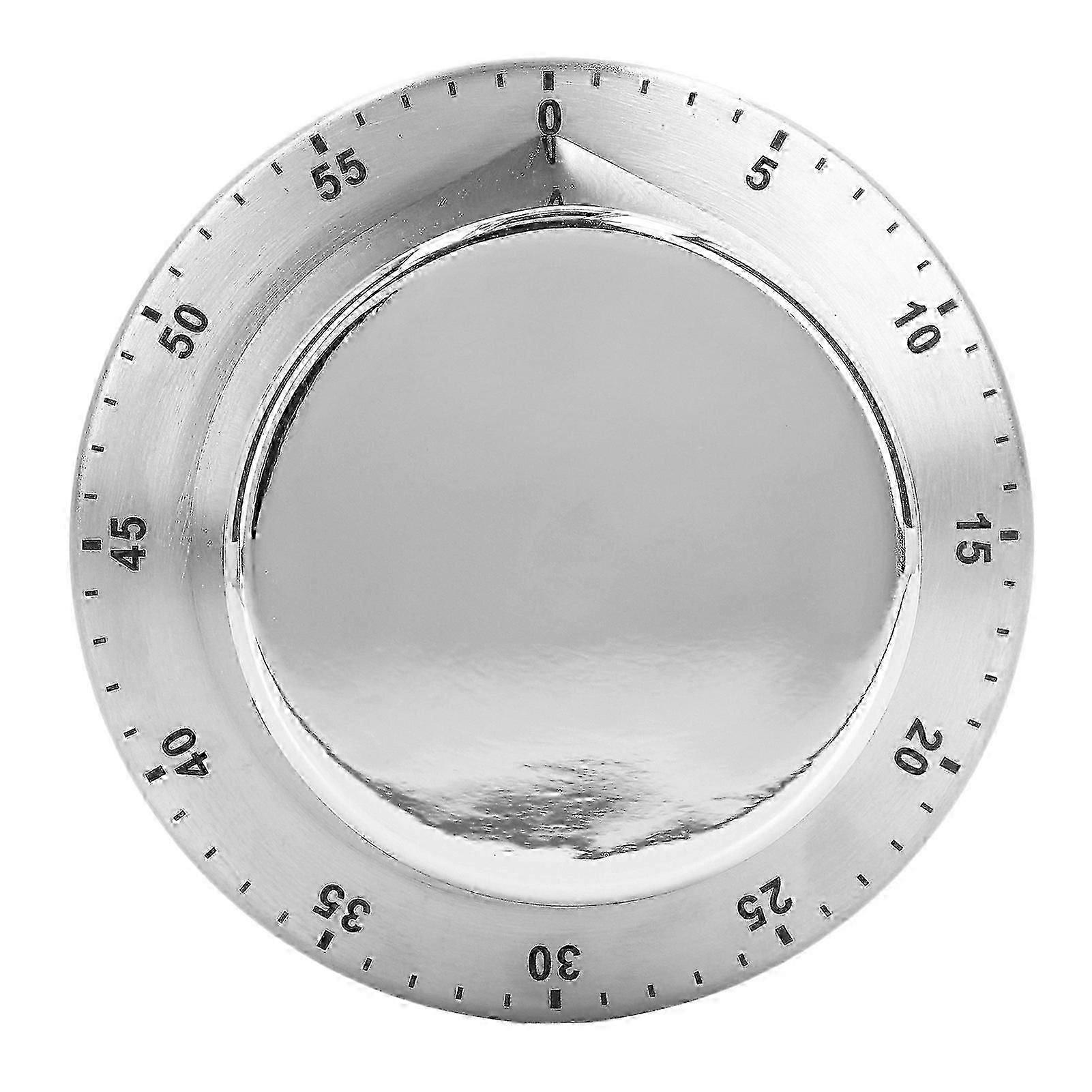 Kitchen Mechanical Timer 304 Stainless Steel Magnetic Suction Chef Cooking Timer Clock