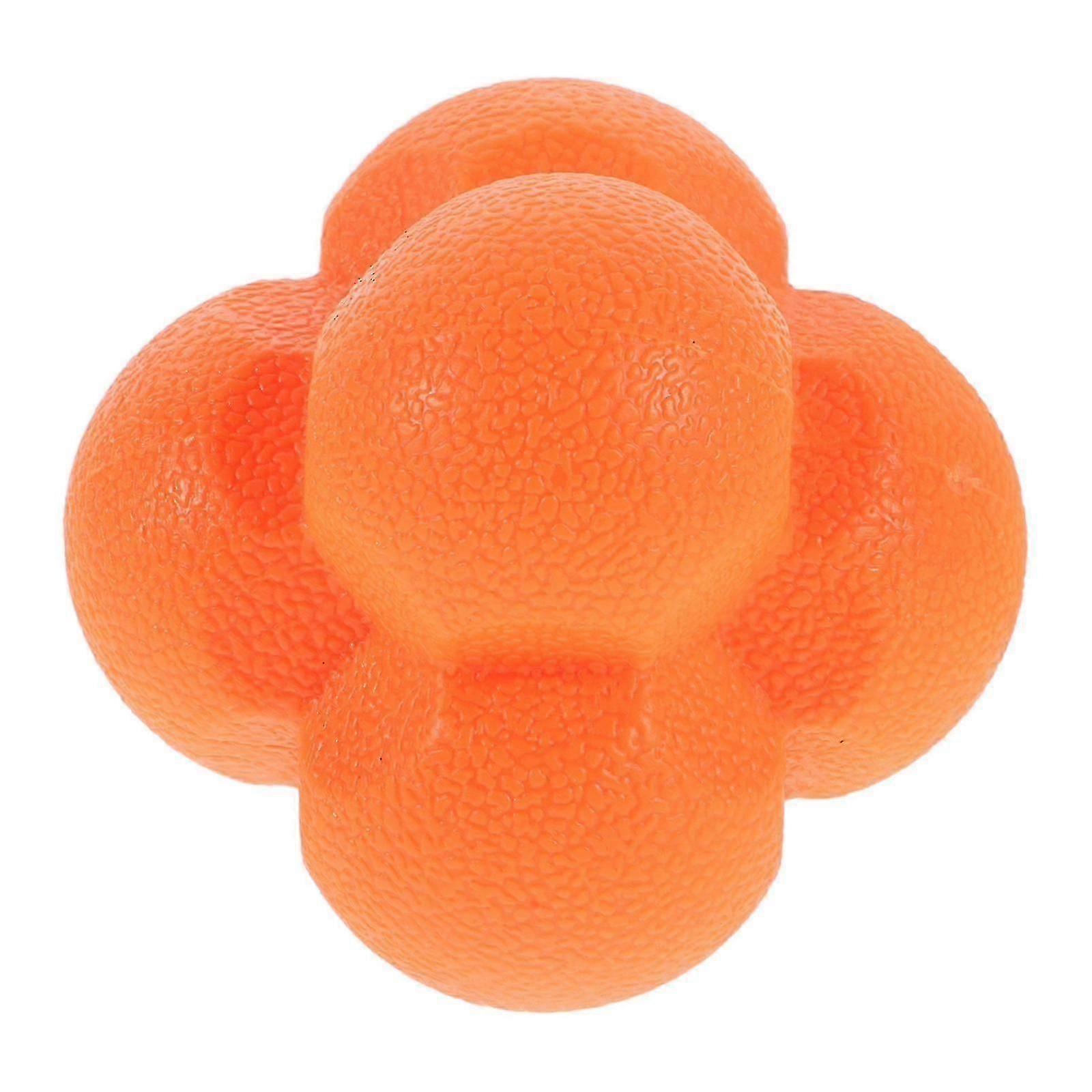 Reaction Training Ball Hexagonal Reaction Ball compatible with Reflex Training Orange Tpr