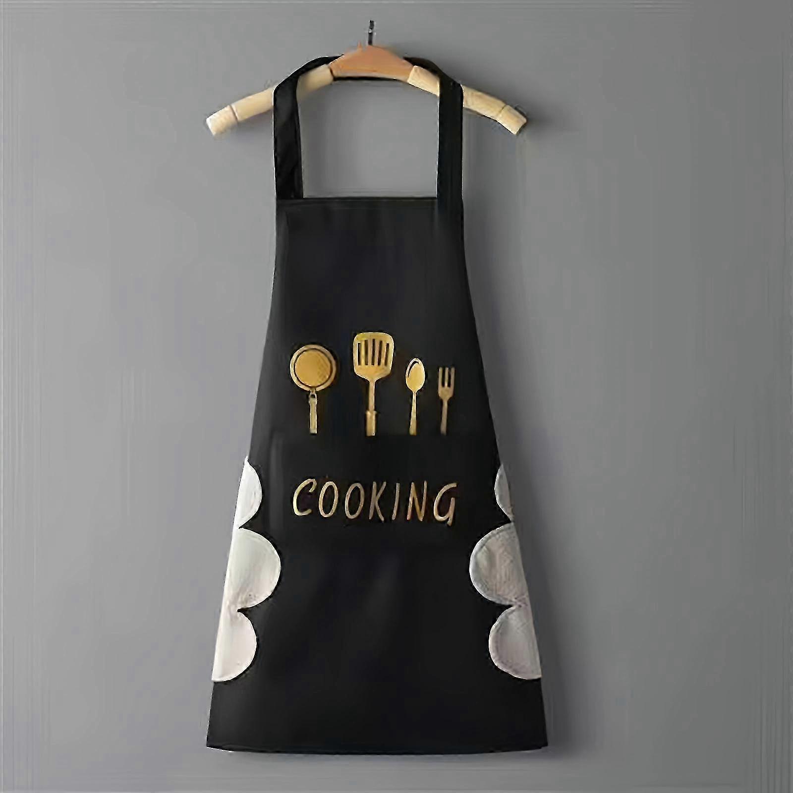 Oil-Resistant Waterproof Adjustable Cooking Apron