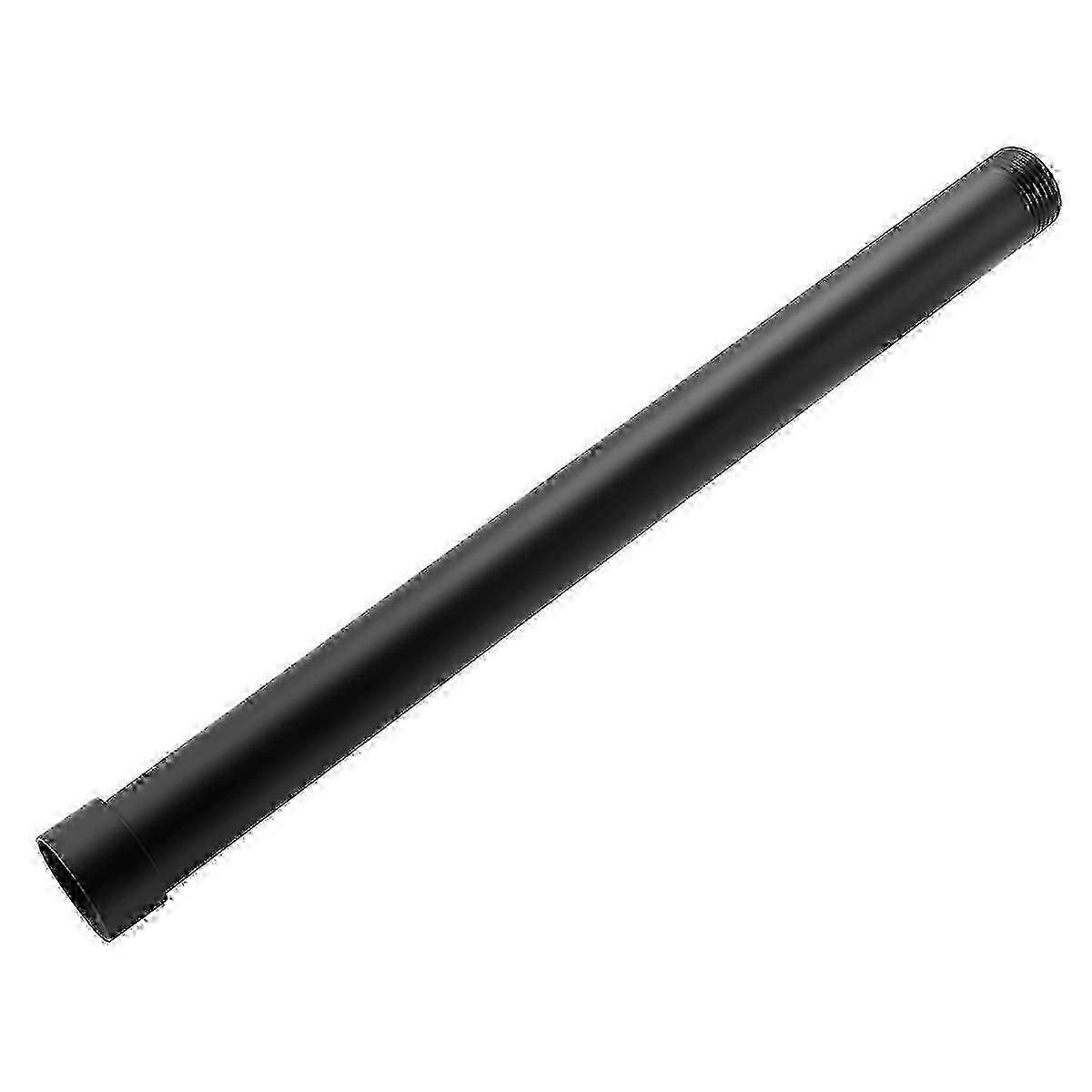 30cm Height Adjustable Black Shower Pipe