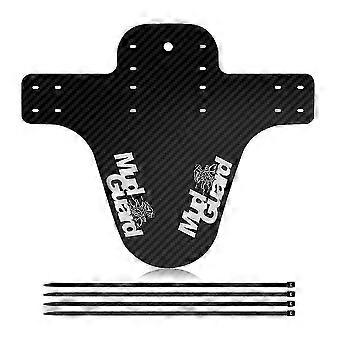 Fat tire bicycle mudguards - front and rear bicycle mudguards, compatible with mountain bikes.