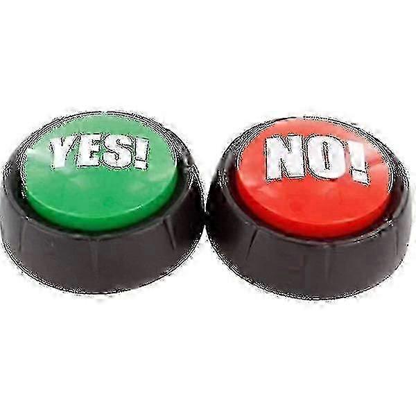 Sound-Activated Yes No Buzzers Pair