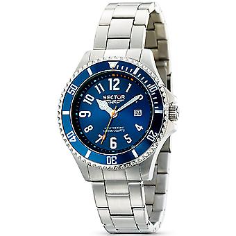 Sector 230 Quartz Analog Man Watch with R3253161035 Stainless Steel Bracelet
