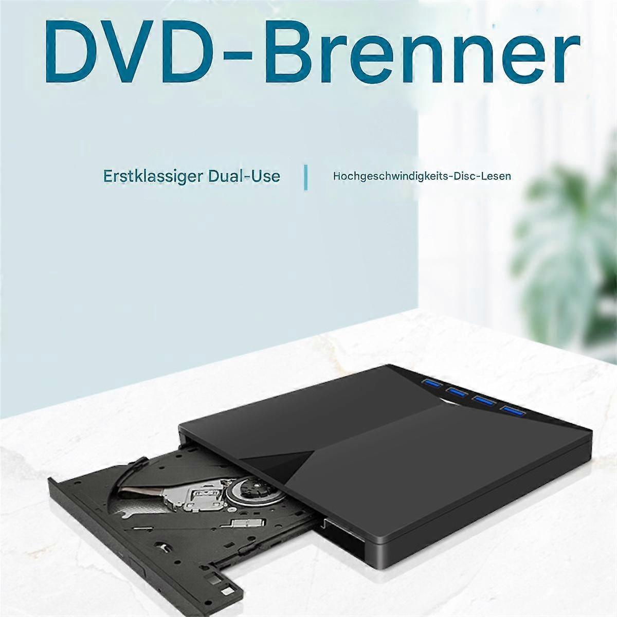 USB 3.0 External CD DVD Burner Portable Compatible