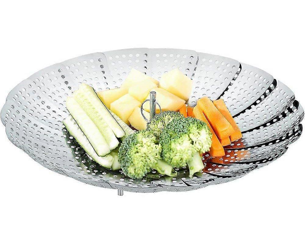 Multifunctional Collapsible Steamer Basket for Nutrient-Rich Cooking