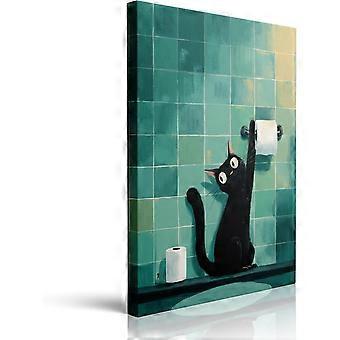 LISHE Black Cat Bath Immersive Stress-Relieving Puzzle JI-381