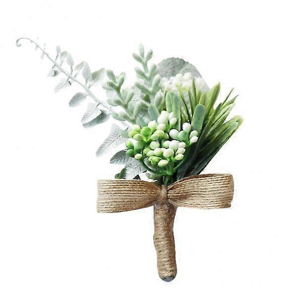 3 Plastic Succulent Plants Simulation Corsage Flower for