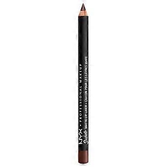 NYX Professional Makeup, crayon à lèvres mat velouté, gamme Cannes.