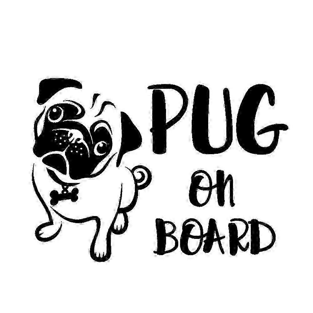 Waterproof Cartoon Dog Car Sticker