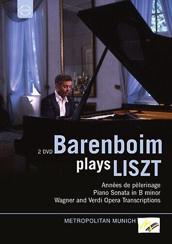 Barenboim Plays Liszt DVD (2011) Daniel Barenboim cert E 2 discs - Region 2