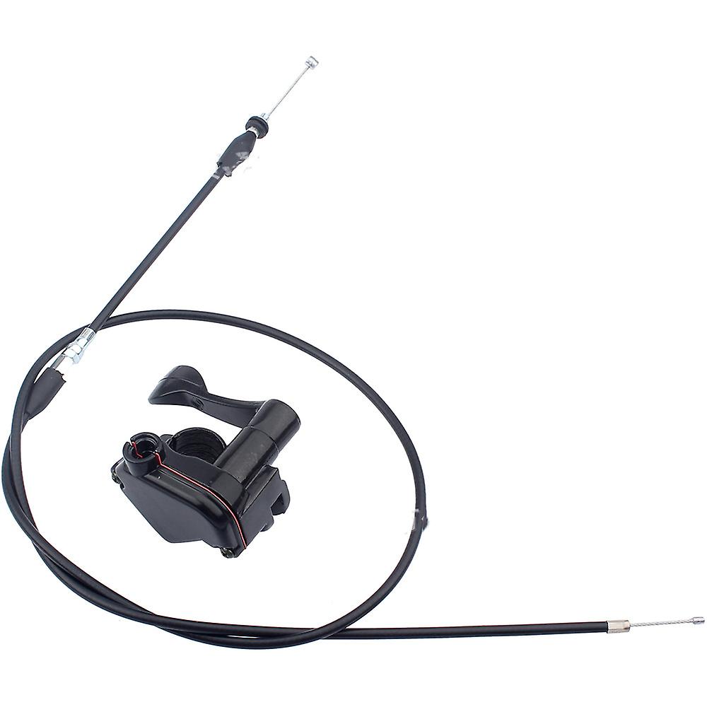 Kit Câble Accélérateur Moto 7/8 - Universel, Noir Mat, Aluminium, Neuf (garantie 6 Mois)
