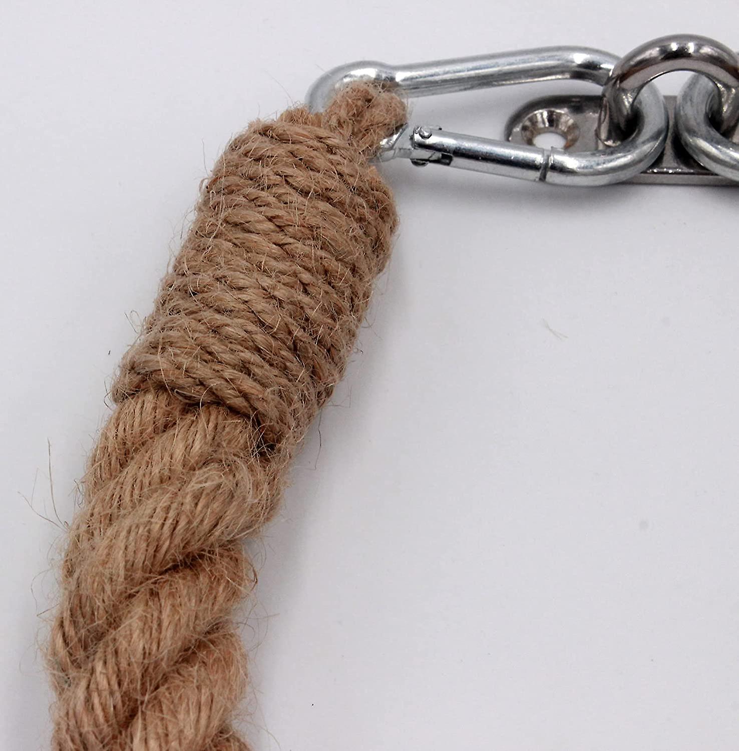 2 Porte-papier Toilette En Corde De Chanvre Créatifs - Style Naturel Et Bohème, Faciles à Suspendre