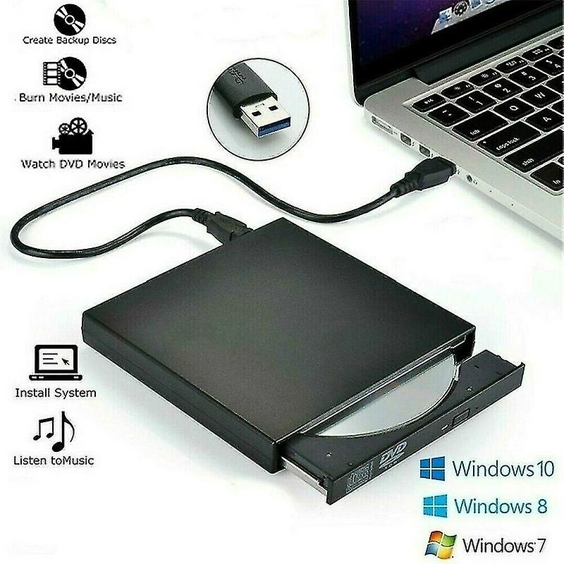 External Dvd Drive With Cd Burner (combo), Usb Interface