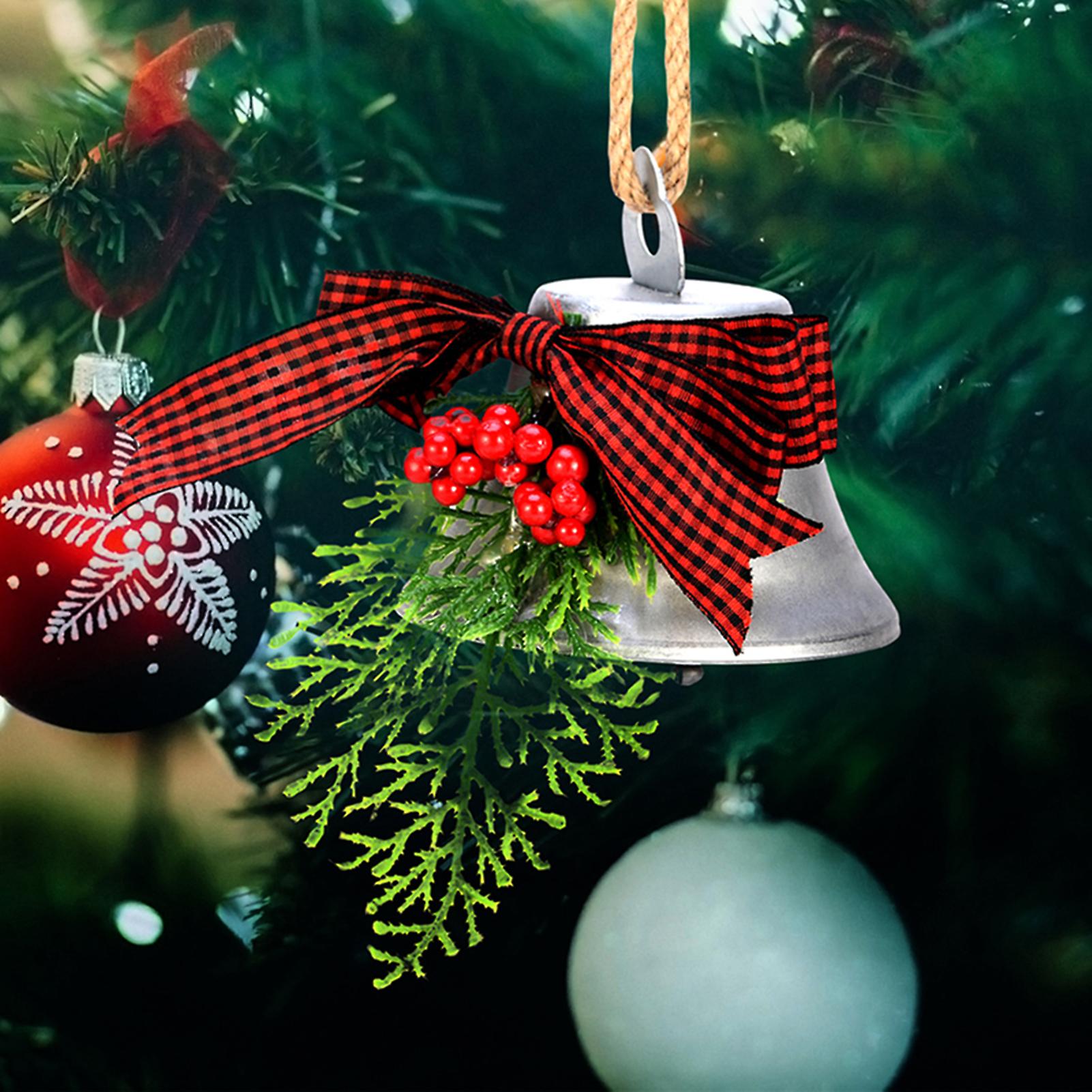 Christmas Bell Pendant Accessories No Fading And Good Elasticity Christmas Winter Holiday Party Decor