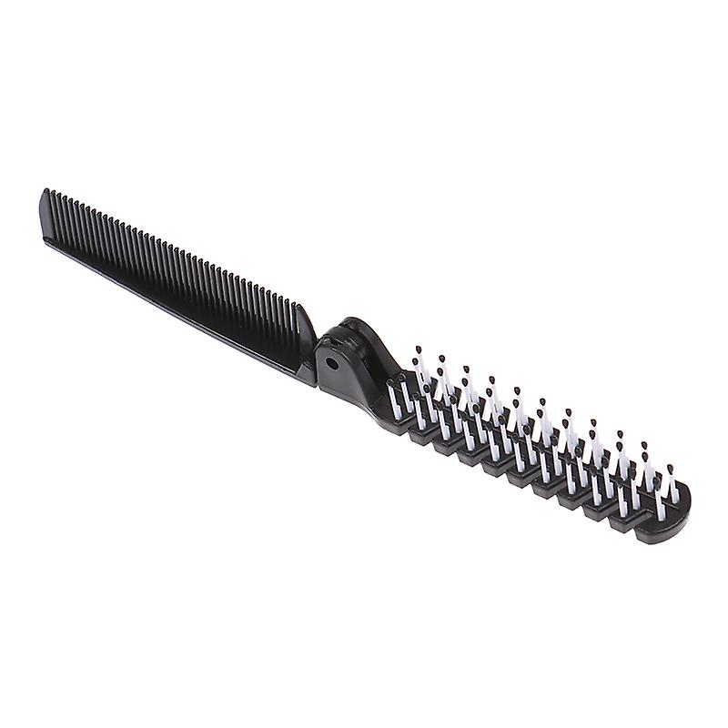 Plastic Travel Comb Portable Folding Comb Anti-static Comb Hairpin Styling Tool