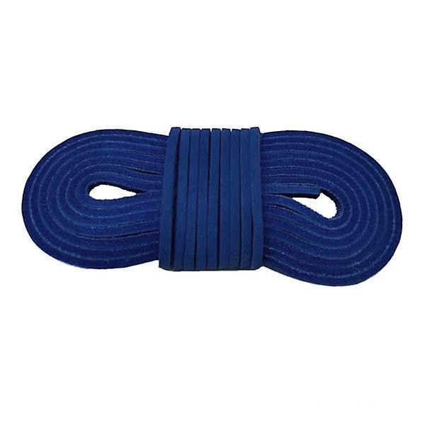 3xLeather Boot Shoe Laces-easy Sizing Cut to Fit 72 inch Blue