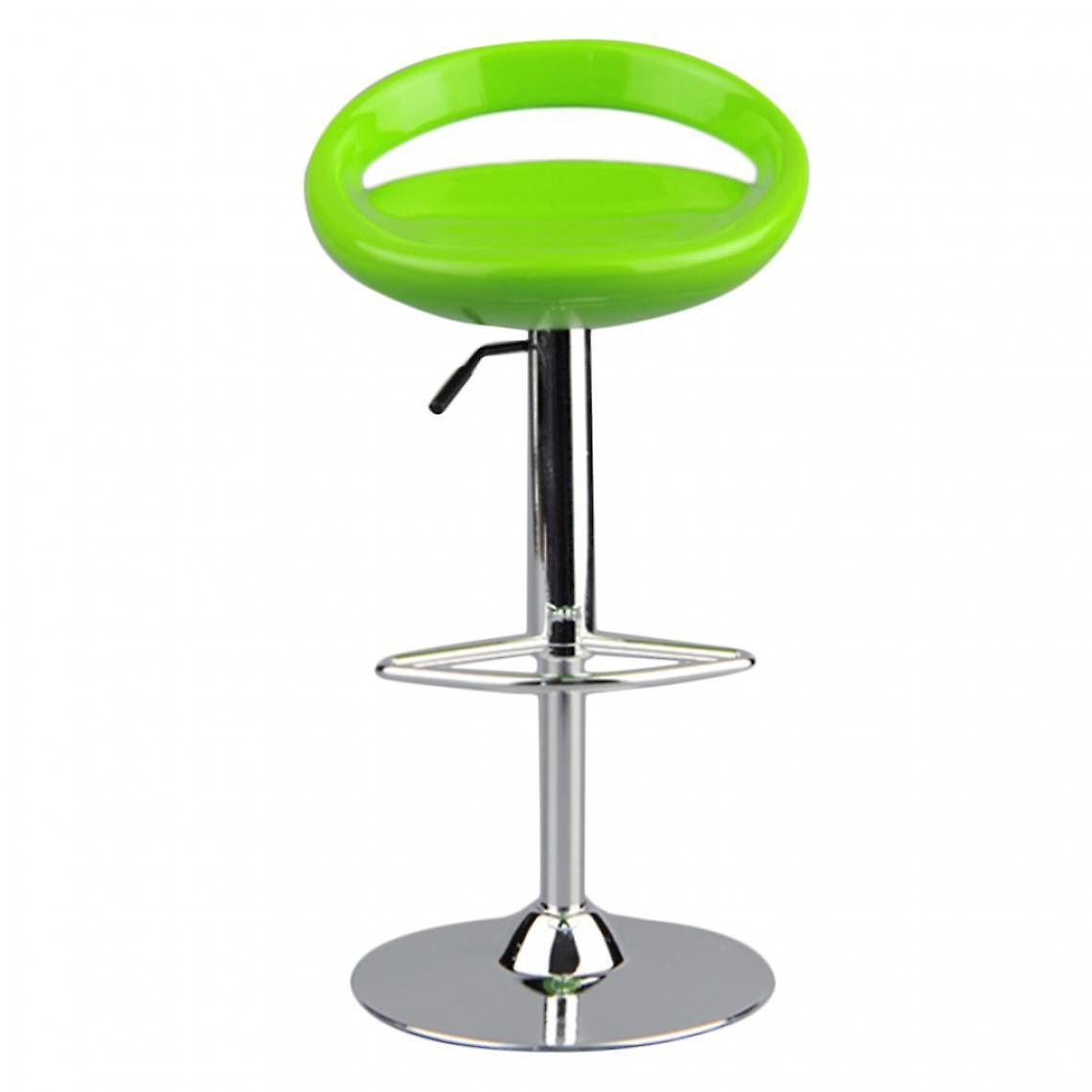 1/6 Scale Round Swivel Chair Pub Bar Stool For 12'' Action Figures Black