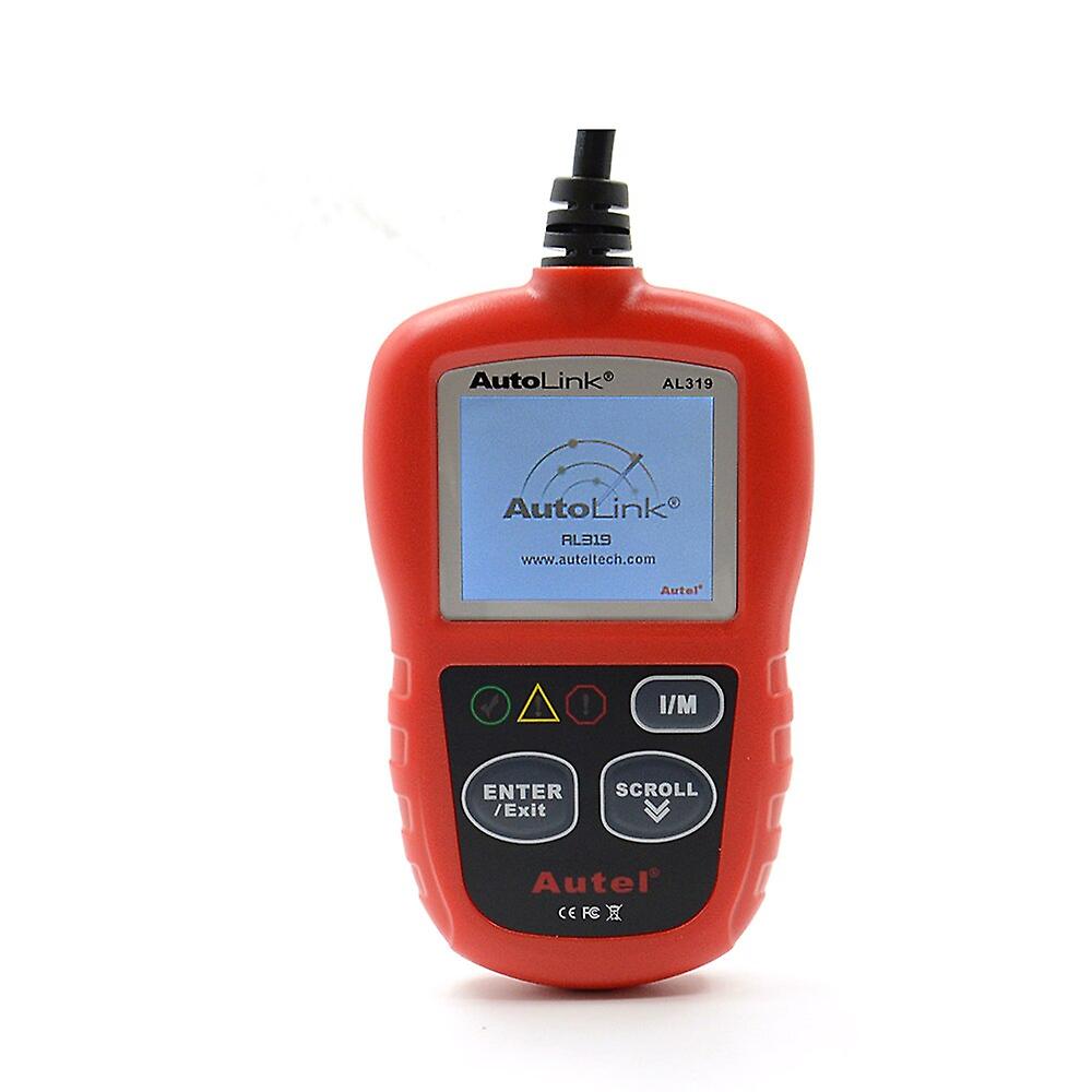 Autel Obd2 Can Code Reader Auto Link Al319 Car Obd2 Scanner Diagnostic Tool