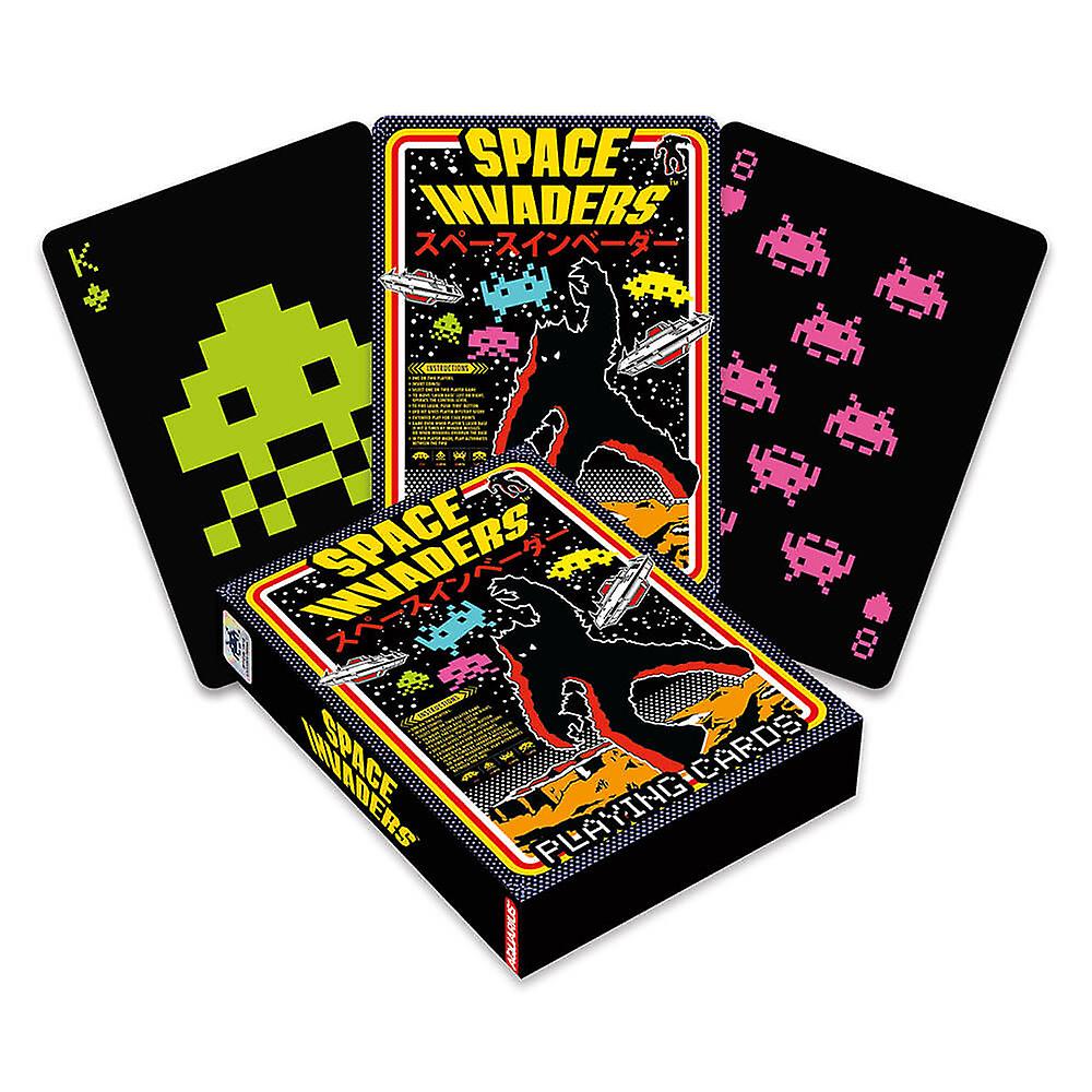 Aquarius Space Invaders Quality Playing Cards Officially Licensed Merchandise
