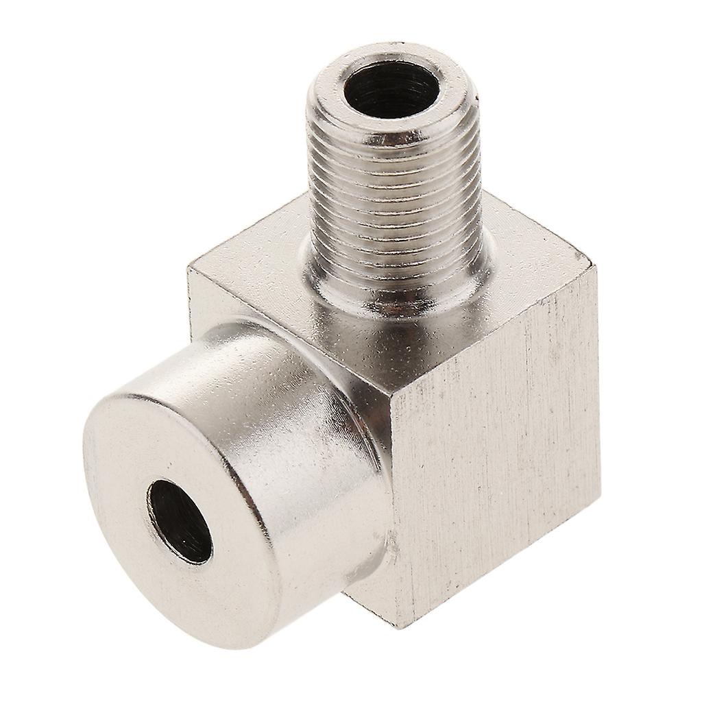 Double Head Right Angle Pipe Fitting Threaded Elbow Connector 1 point x 16 mouth