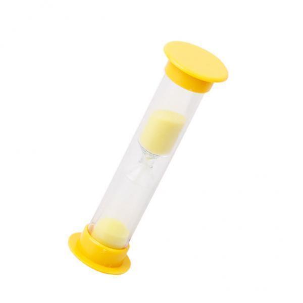 3xMini Hourglass Sandglass 1 Minute Sand Clock Sand Timer Yellow
