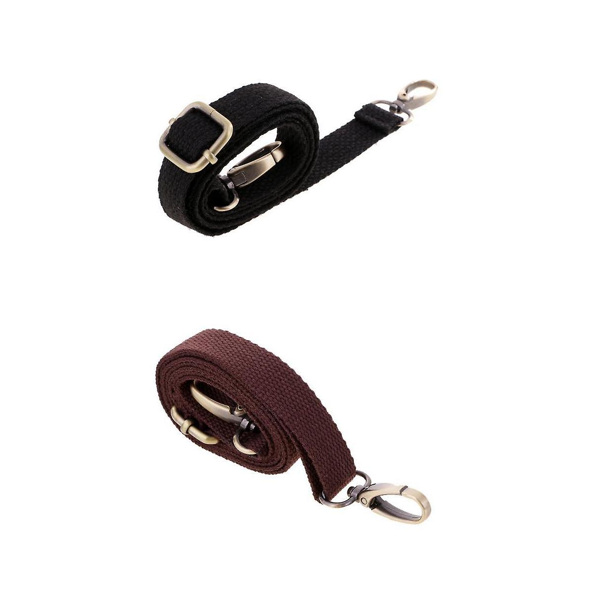 2Pcs Canvas Bag Handles Shoulder Bag Strap Replacements Bag Accessories