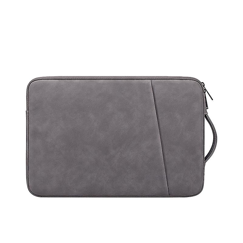 Sheepskin Notebook Iner Bag, Size:13.3 inch Gray