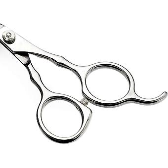Pet Grooming Shears, 4,5 "Dog Eye Cutter Saks rustfrit stål m / sikkerhed Afrundede spidser til professionelle kæledyr Hunde Katte Grooming Tool