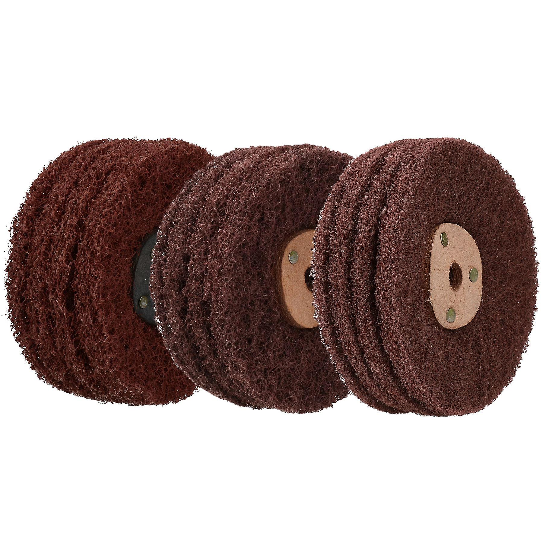 Coarse Medium Fine Abrasive Scotch Mop Rust Paint Remover  4" x 4 Row