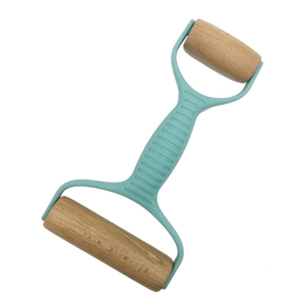 Kitchen Pizza Double Dough Roller Baking Accessories 2 Colors for DIY Baking