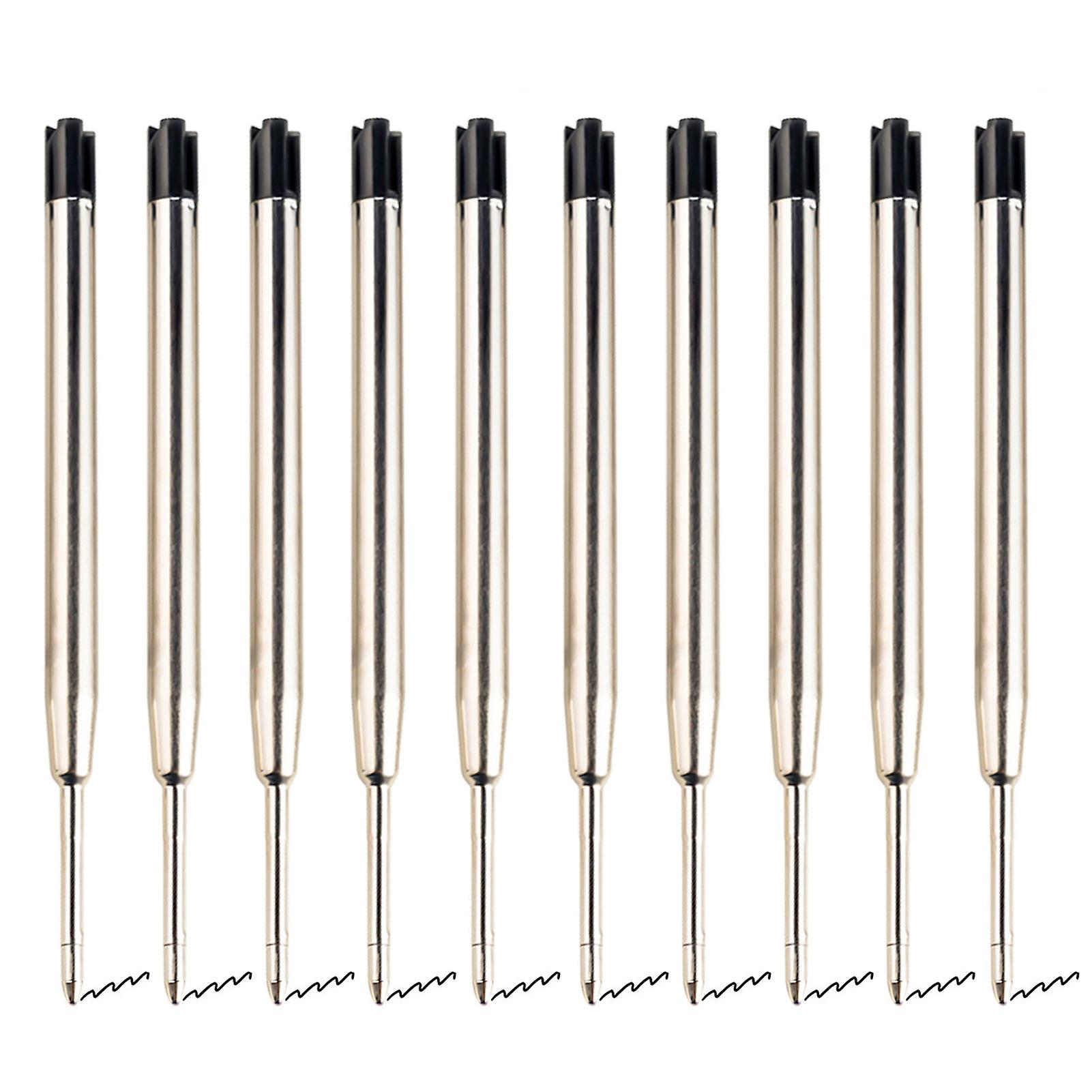 10pcs 1.0mm Gel Pen Refill Replaceable Ballpoint Pen Refills For Kids Adults Coloring Books