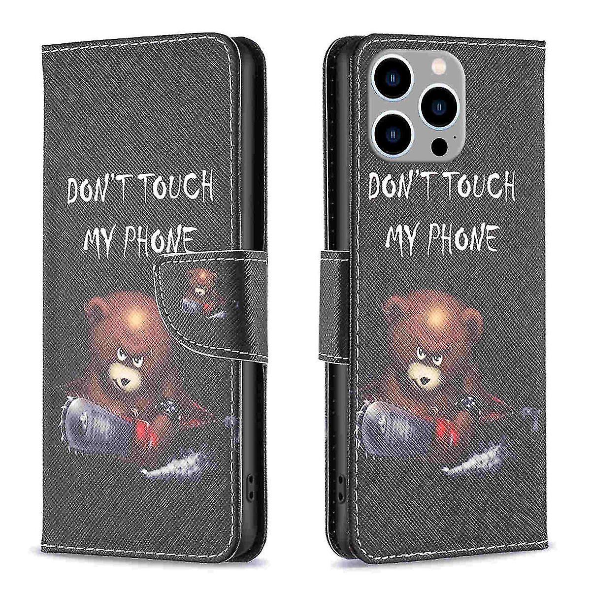For Apple iPhone 15 Plus faux leather mobile phone case book motif 6 cases