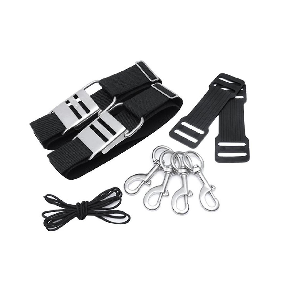 Scuba Diving Heavy Duty Technical Diving Sidemount Harness BCD Backplateless Scuba Diving Accessory