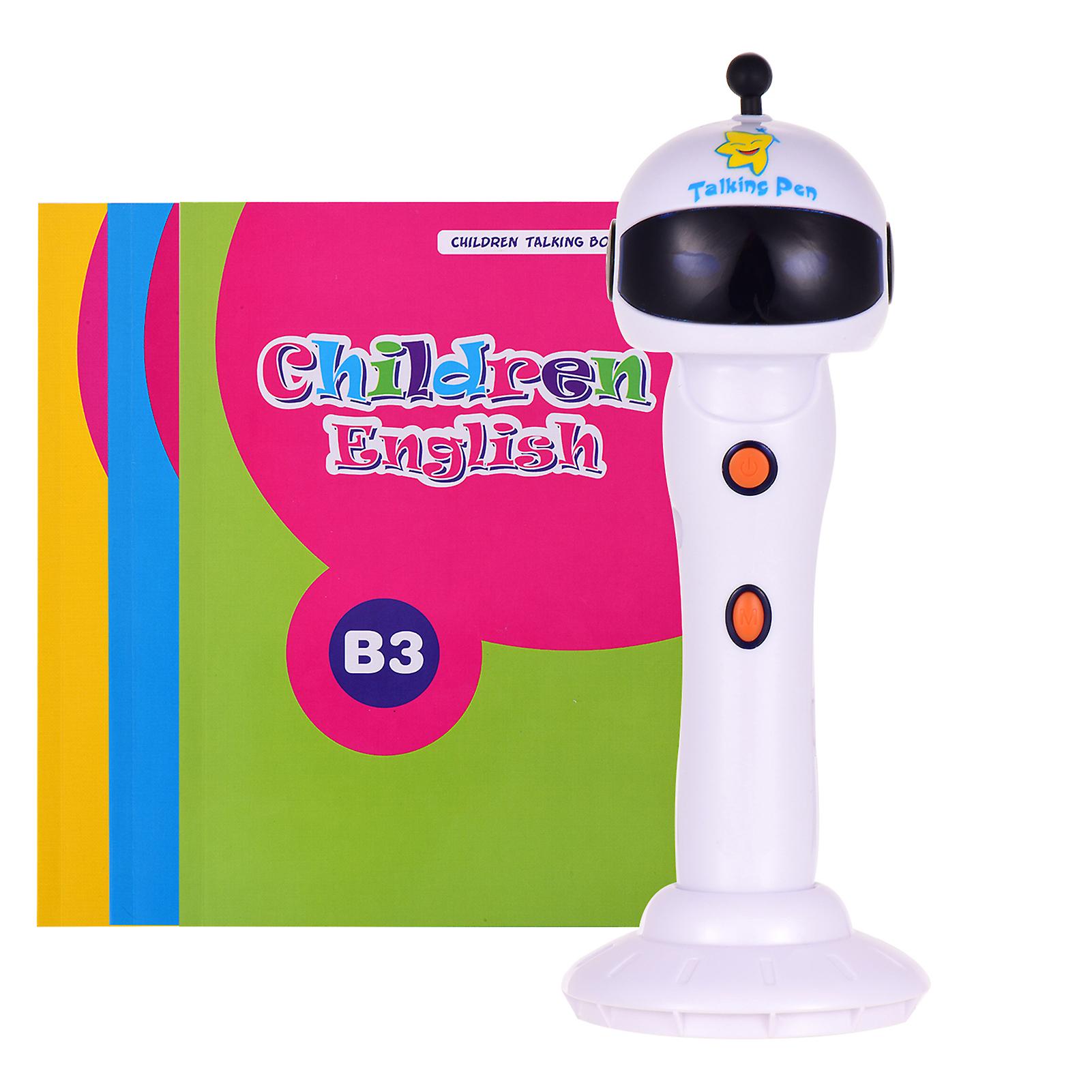 Digital Children English Talking Pen With 3 Interactive Books