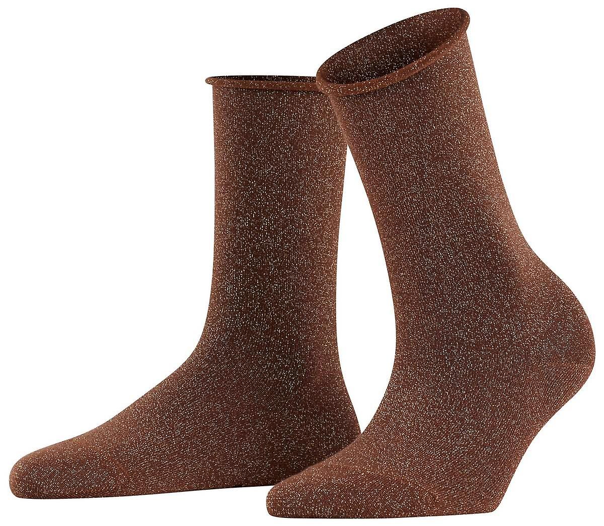 Falke Shiny Socks - Brandy Brown